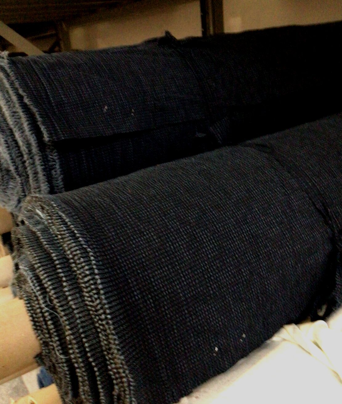 cotone a stock goffrato