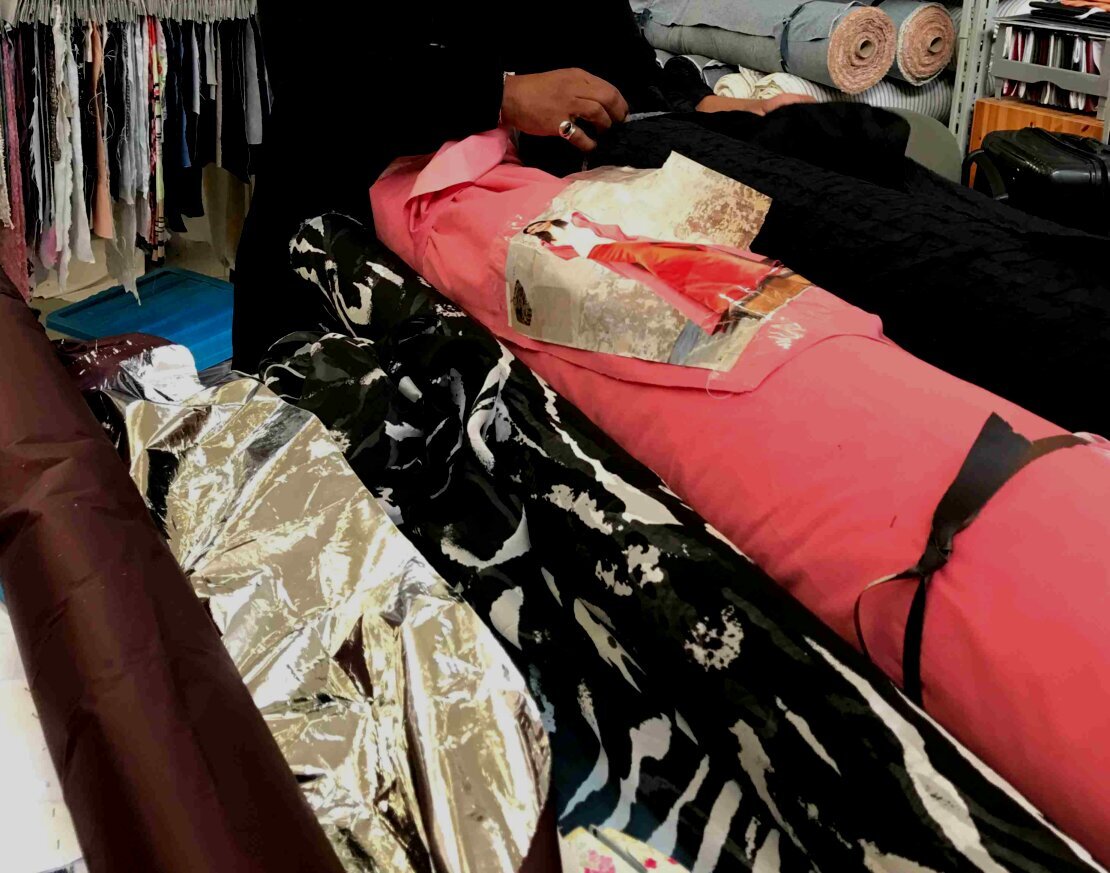 tessuti italiani stock Prato tessuti fashion circolare Prato